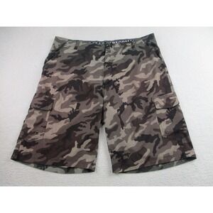 No Fear Shorts Mens 38 Camo‎ Cargo Performance Stretch Mesh Lined Quick Dry Tech